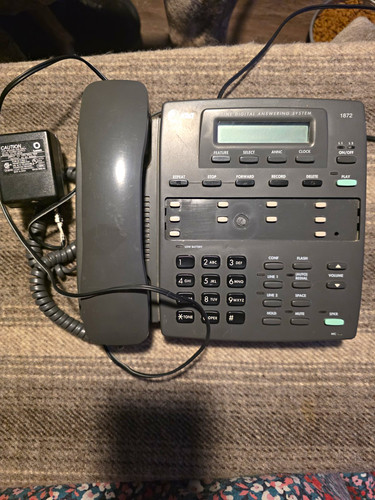 1872 line corded phone - 2-line,